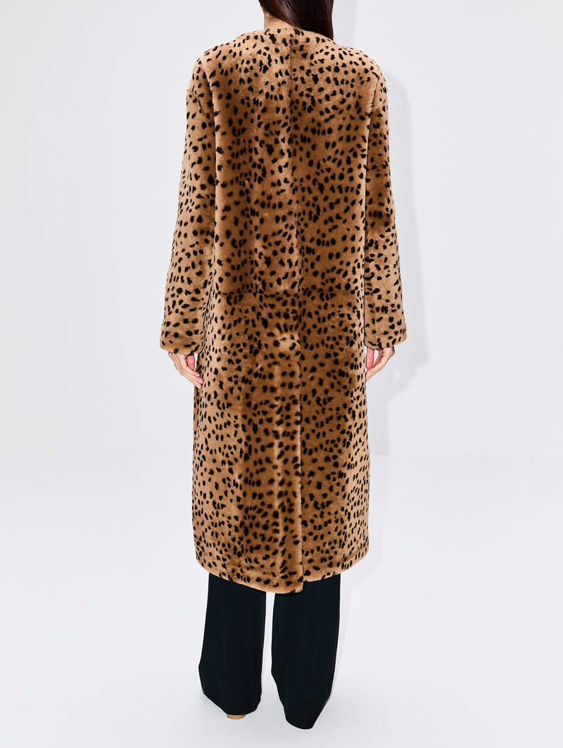 Animal Shearling Coat