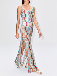 Long Cover Up,MISSONI MARE,MULTICOLOR,Image 3