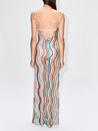 Long Cover Up,MISSONI MARE,MULTICOLOR,Image 4