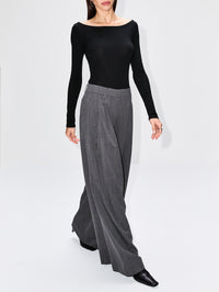 New Didi Pant,TWP,MEDIUM HEATHER GREY,Image 3