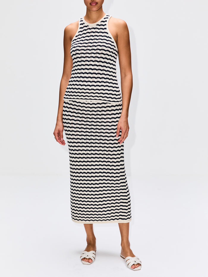 Nelly Top,A.L.C.,PARCHMENT/NAVY,Image 1