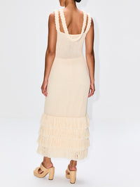 Clean Slate Midi Dress,JOHANNA ORTIZ,ECRU,Image 4