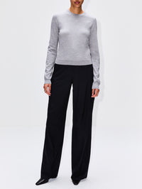 Straight Leg Trouser,BOTTEGA VENETA,DARK BLUE,Image 2