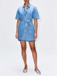Henley Mini Dress,SPRWMN,PARADIS,Image 2