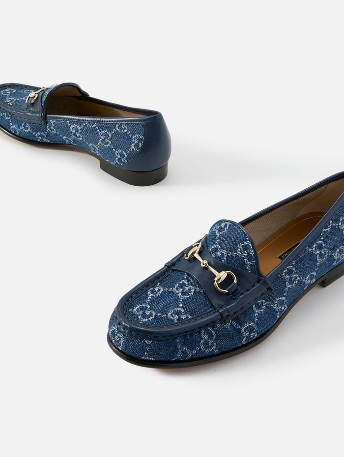 Horsebit 1953 Loafer,GUCCI,DENIM,Image 1
