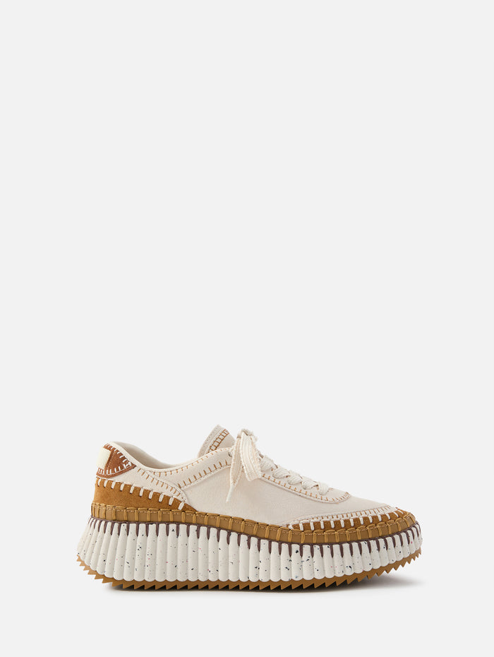 Nama Sneaker,CHLOÉ,AUTUMNAL BROWN,Image 1