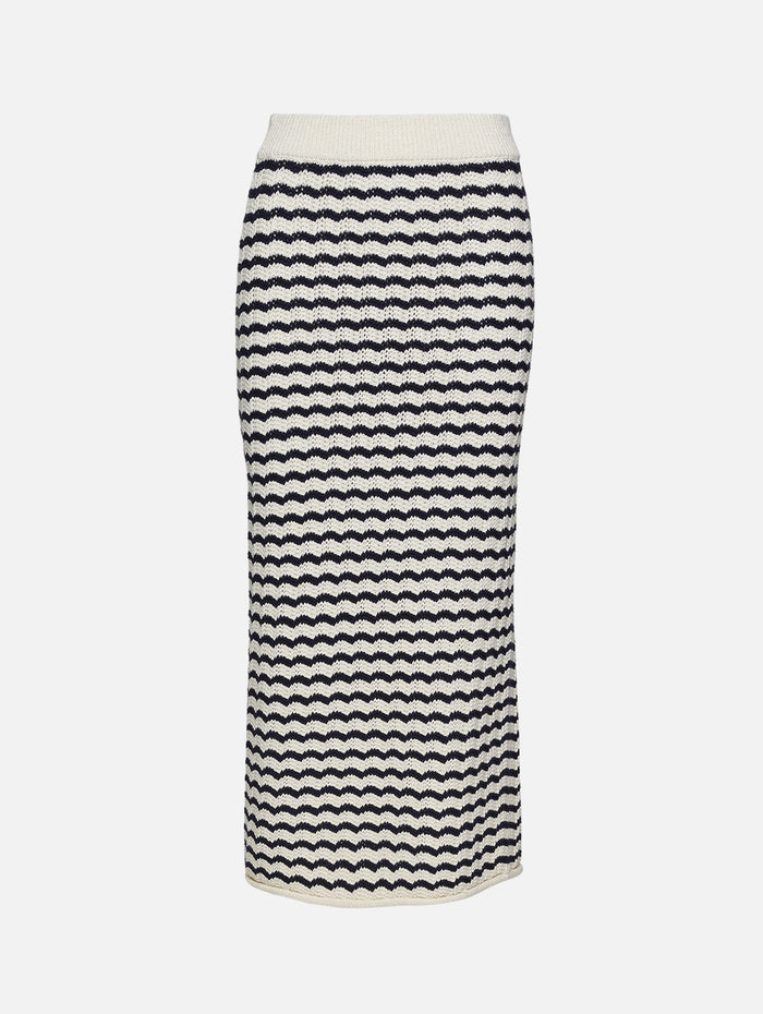 Alexis Skirt,A.L.C.,PARCHMENT/ NAVY,Image 1