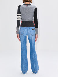 Wide Leg Jean,DOLCE & GABBANA,BLUE DENIM,Image 3