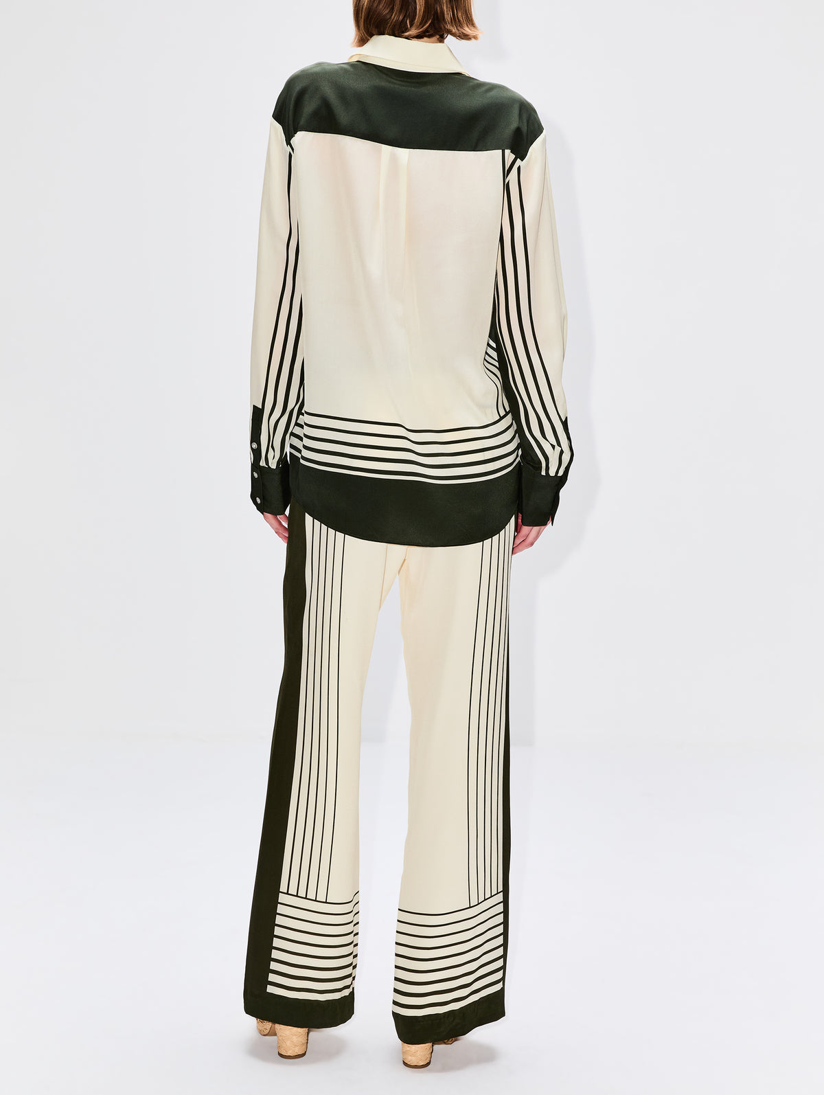 Leilana Shirt,SIR.,GARDEN STRIPE,Image 3