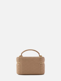 Strap Vanity Bag,SAINT LAURENT,DARK TOFFEE,Image 3