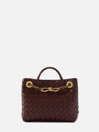 Small Andiamo Bag,BOTTEGA VENETA,MADDER BROWN,Image 1