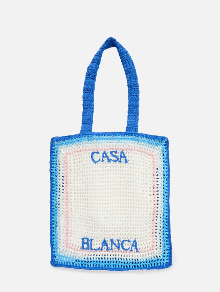 Crochet Bag,CASABLANCA,BLUE GRADIENT,Image 1