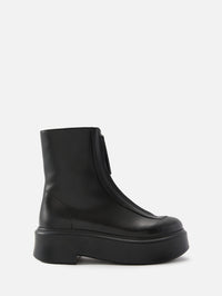 I Zipped Boot,THE ROW,BLACK,Image 1