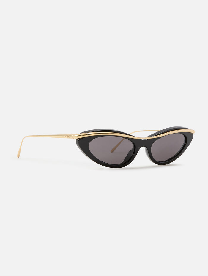 Signature Cat Eye Double Frame,LOEWE EYEWEAR,BLACK,Image 1