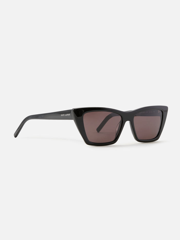 276 Mica Cat Eye Frame,KERING EYE- SAINT LAURENT,BLACK,Image 1