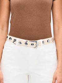 Benny Belt,KHAITE,DARK IVORY,Image 2