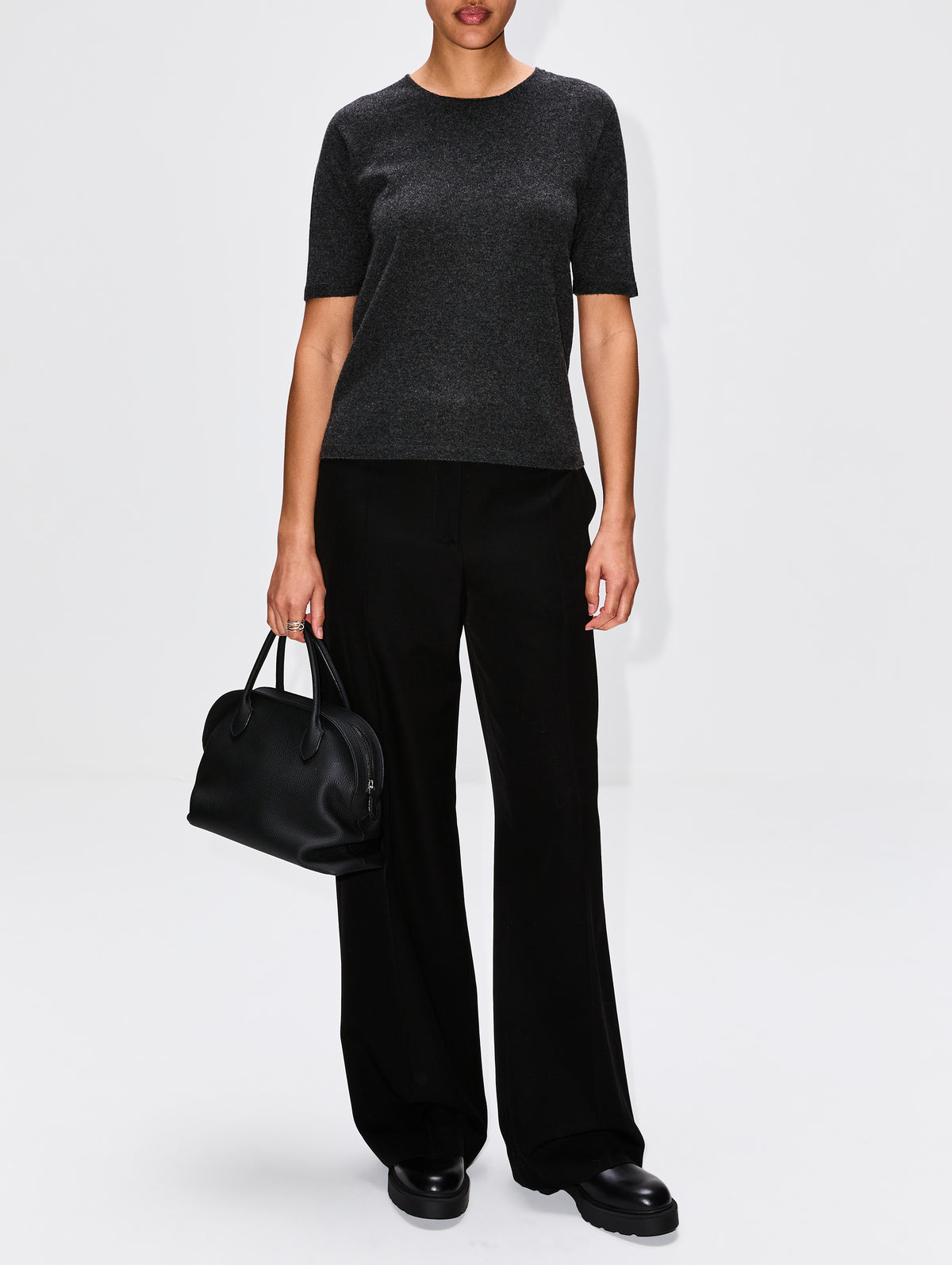 Ipar Top,THE ROW,ENZYME BLACK,Image 2