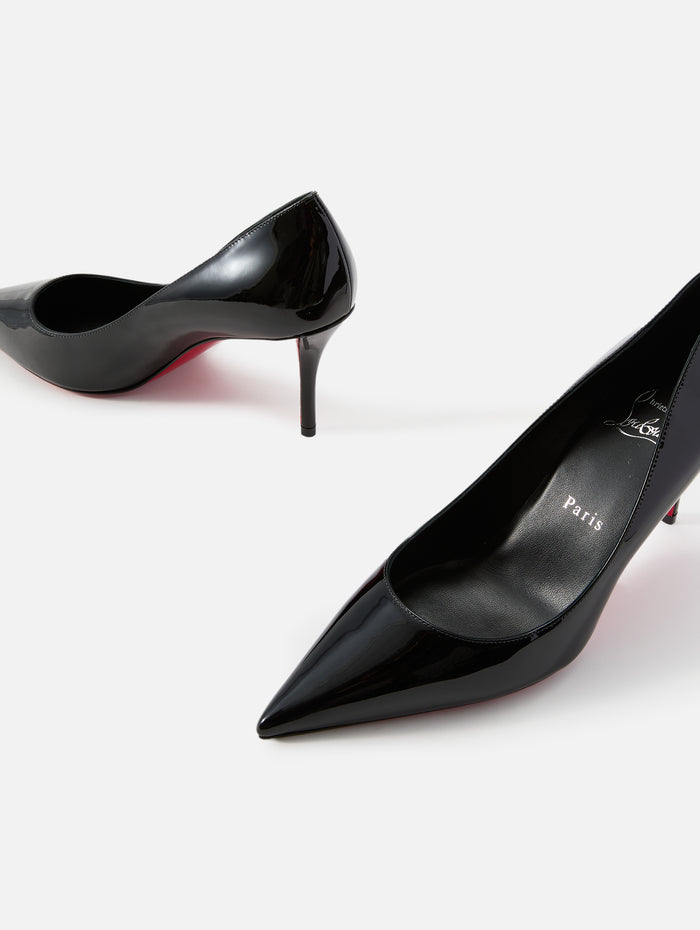 Miss Z Patent Pump 80mm,CHRISTIAN LOUBOUTIN,BLACK,Image 1