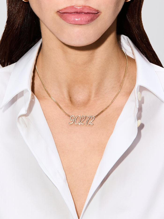 The Pacific Palisades Necklace,RENVI,YELLOW GOLD,Image 1