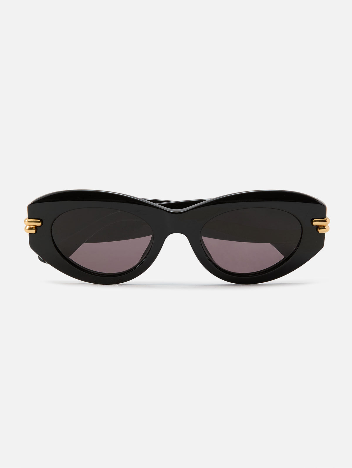 Bold Ribbon Beveled Oval Frame,KERING EYE - BOTTEGA VENETA,HAVANA,Image 1