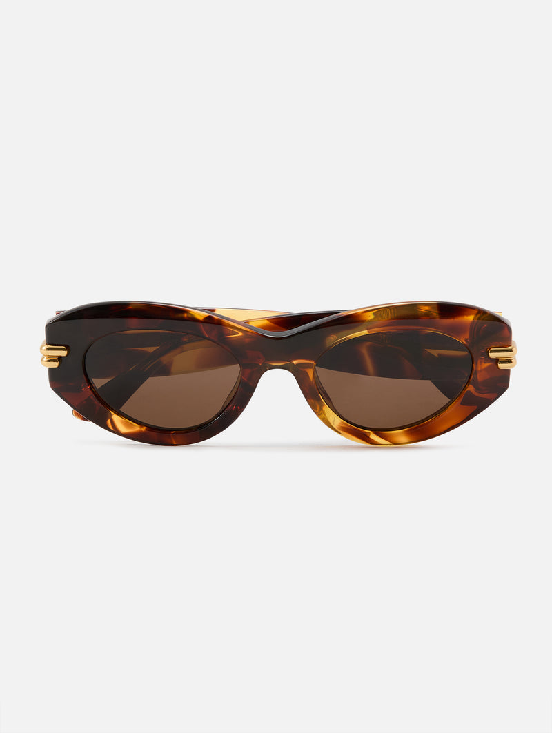 Bold Ribbon Beveled Oval Frame