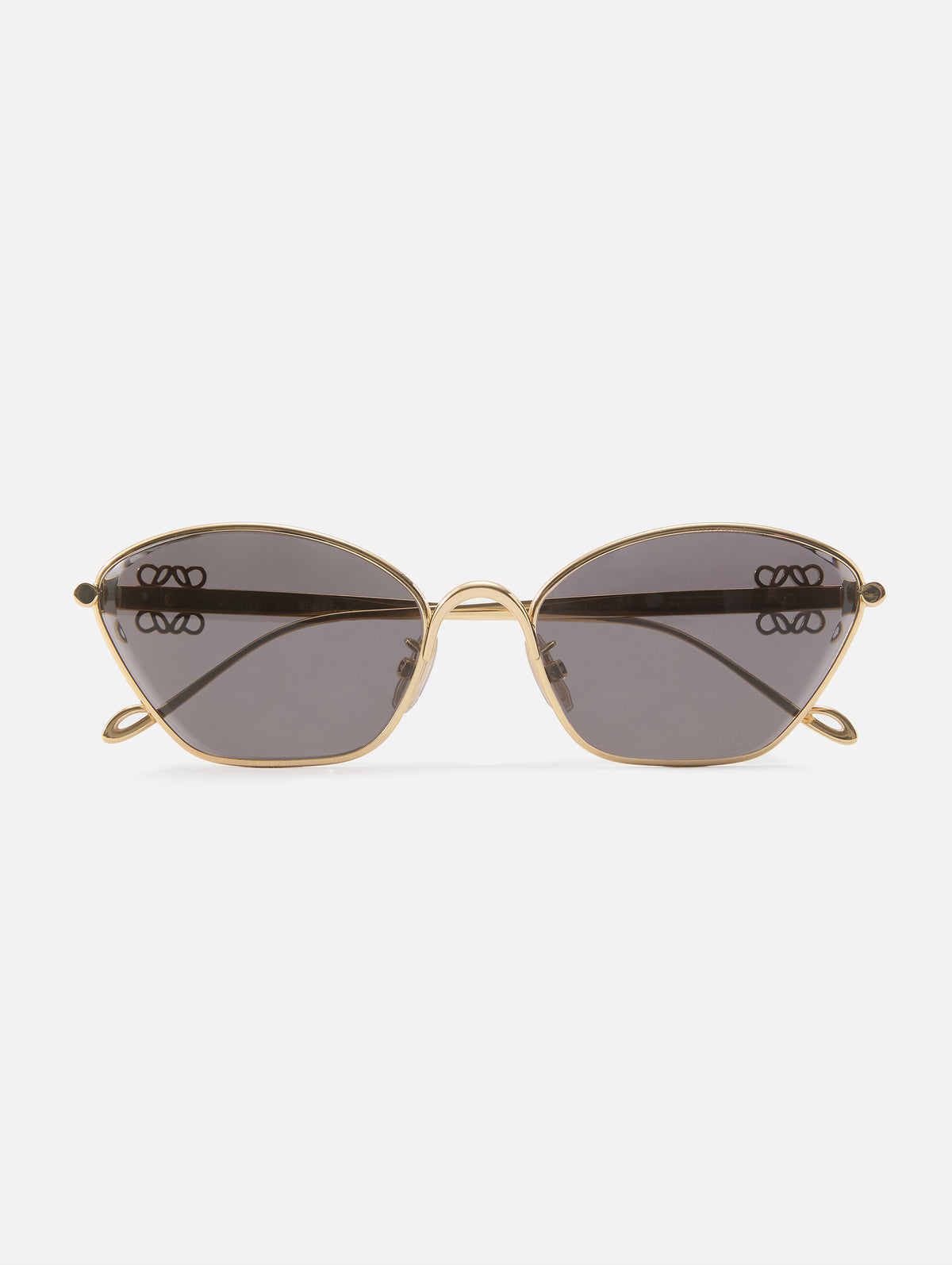 Anagram Metal Cat Eye Frame,LOEWE EYEWEAR,SHINY GOLD,Image 1