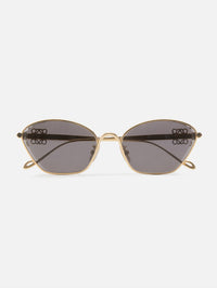 Anagram Metal Cat Eye Frame,LOEWE EYEWEAR,SHINY GOLD,Image 1