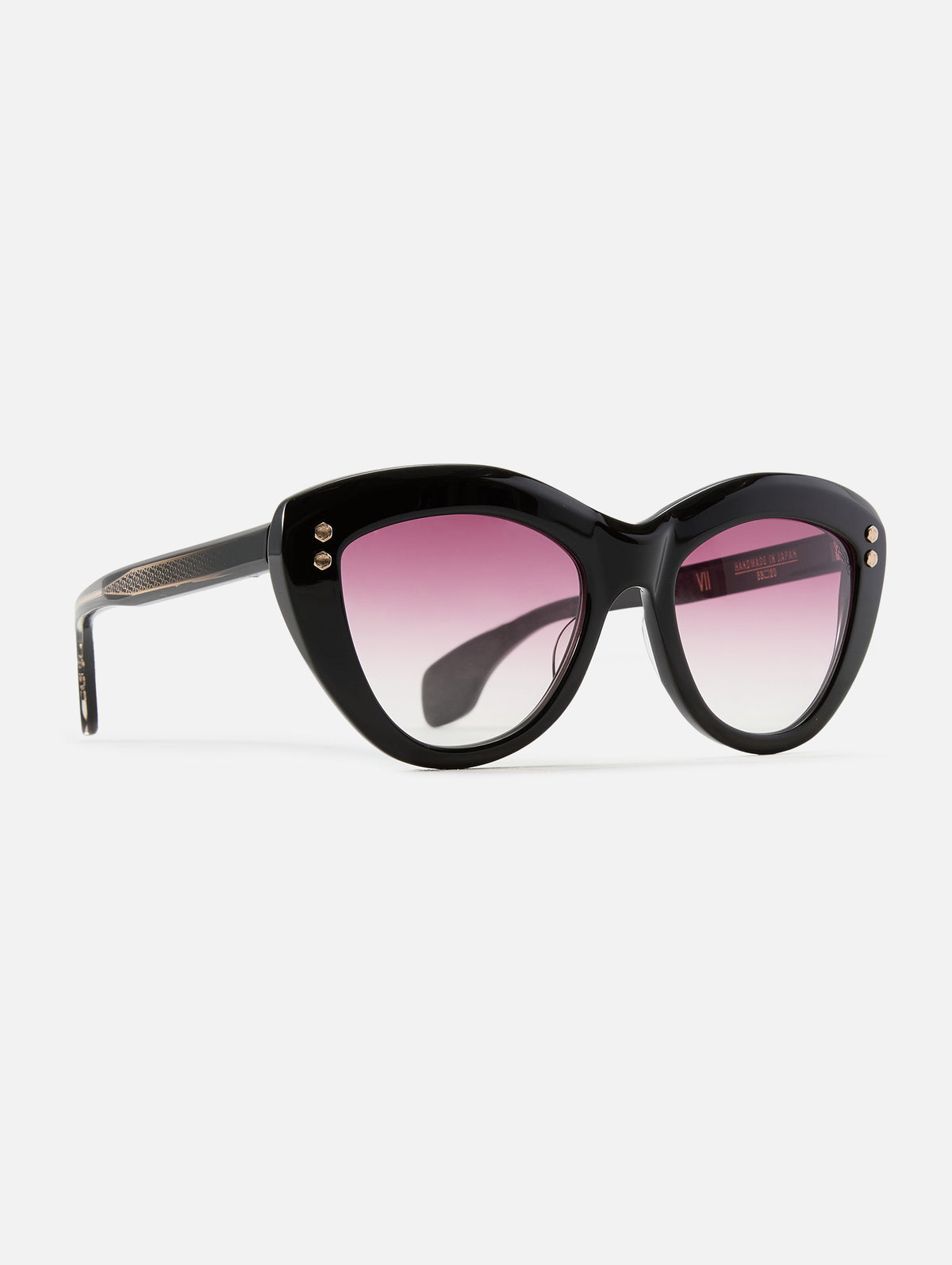 Model VII Eyewear,HOORSENBUHS,BLACK/DIRTY ROSE,Image 2