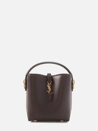 Le 5 à 7 Mini Bucket Bag,SAINT LAURENT,DARK SWEET CHOCOLATE,Image 1