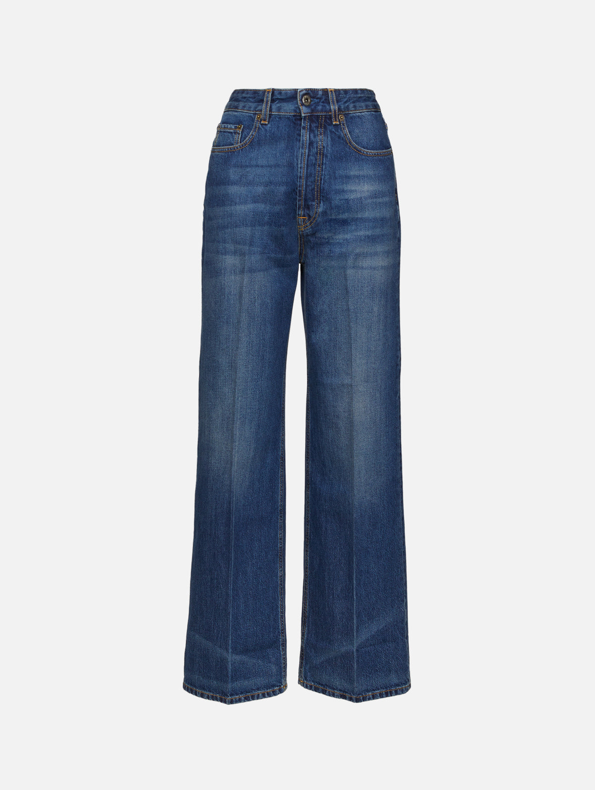 Flare Jean,MIU MIU,BLUE,Image 1