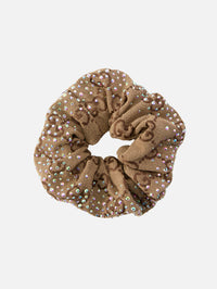 Logo Scrunchie,GUCCI,BEIGE,Image 1