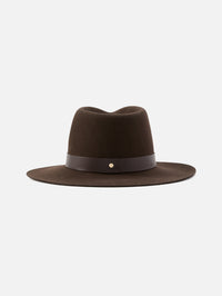 Ross Packable Wool Hat,JANESSA LEONE,CHOCOLATE,Image 6