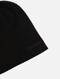 Cashmere Beanie,SAINT LAURENT,BLACK,Image 2