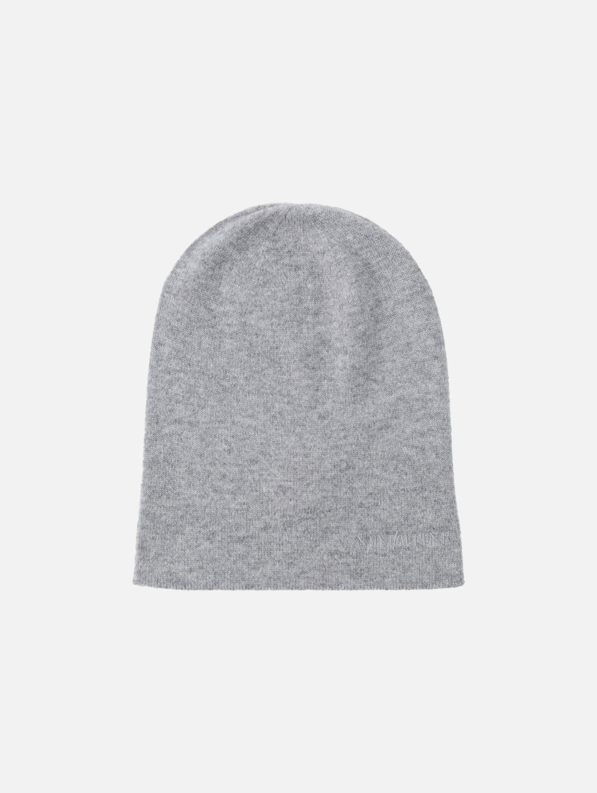 Cashmere Beanie,SAINT LAURENT,BLACK,Image 3