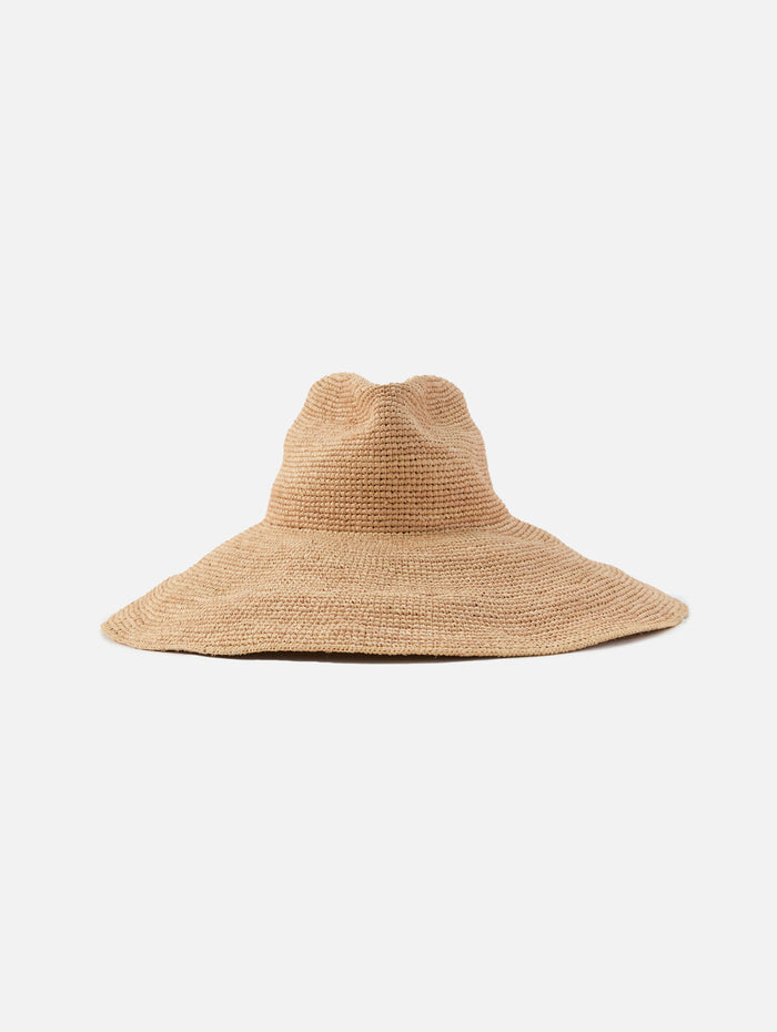 Waverly Wide Brim Straw Hat,JANESSA LEONE,SAND,Image 1