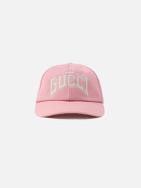 Logo Baseball Cap,GUCCI,ROSE CHARM,Image 1