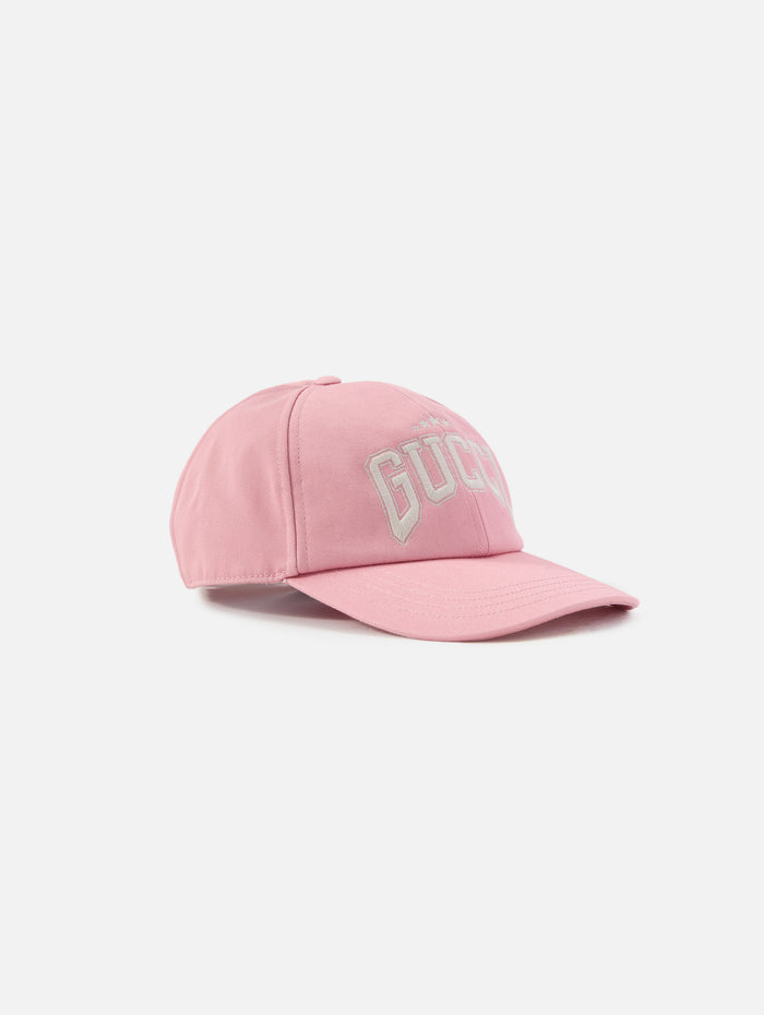 Logo Baseball Cap,GUCCI,ROSE CHARM,Image 1