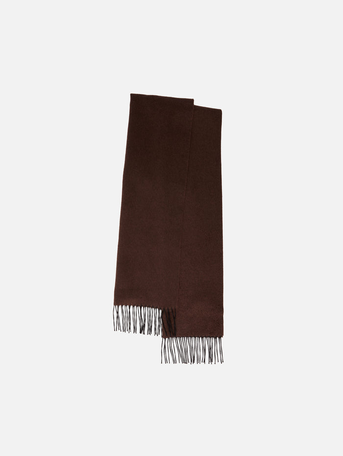 Cashmere Scarf,GABRIELA HEARST,CHOCOLATE,Image 1
