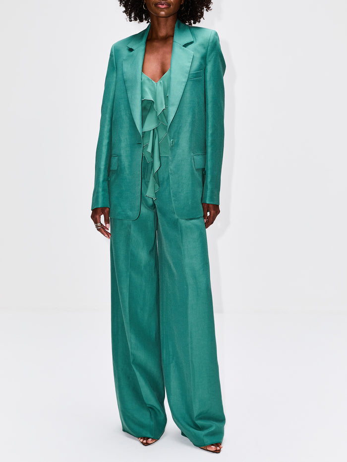 Summer Cruise Jacket,DOROTHEE SCHUMACHER,JADE,Image 1