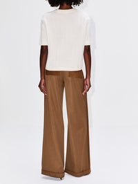 Duke Boxy Sweater,ELYSEWALKER LABEL,CACAO BROWN,Image 18