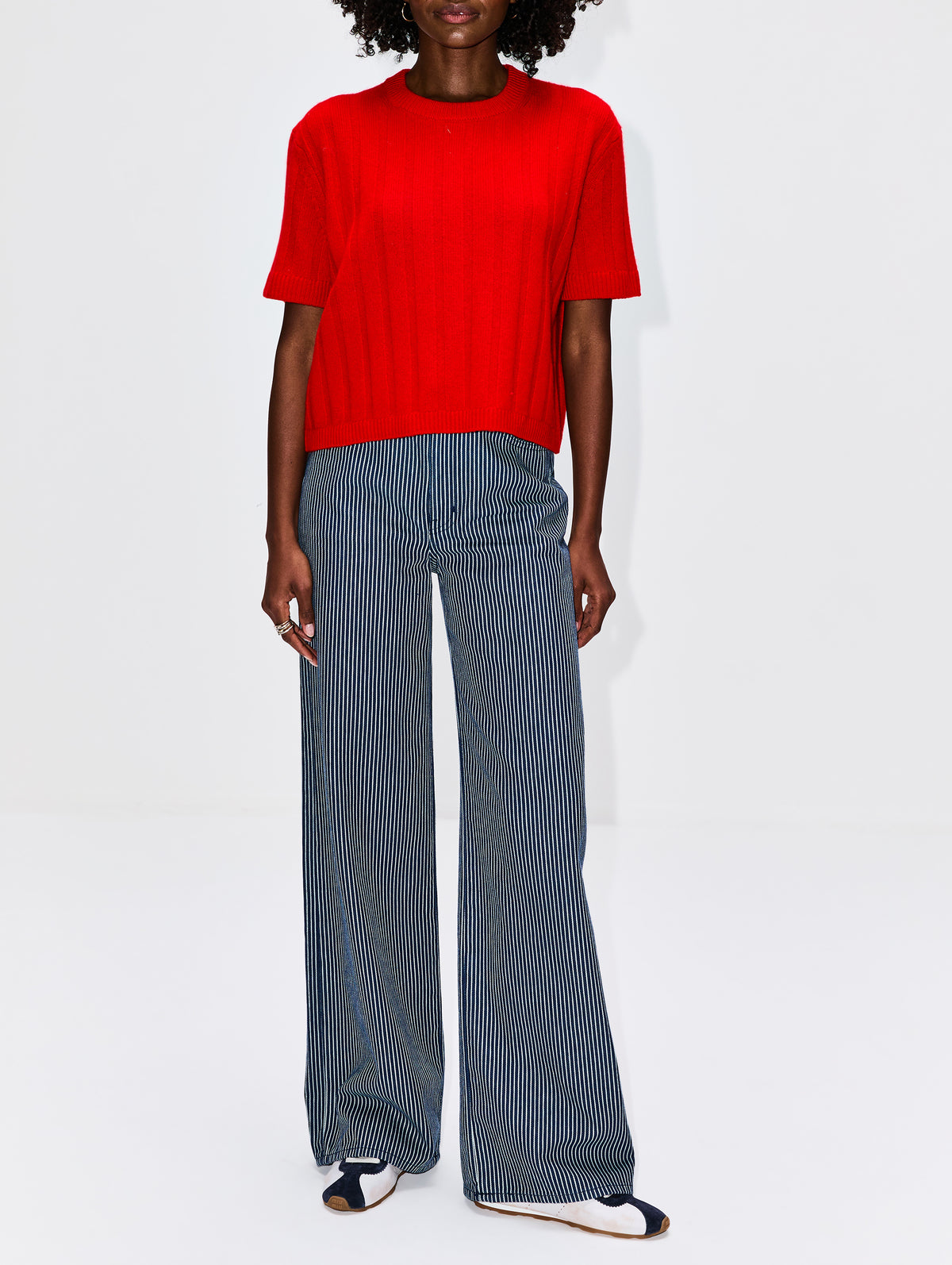 Duke Boxy Sweater,ELYSEWALKER LABEL,CACAO BROWN,Image 20