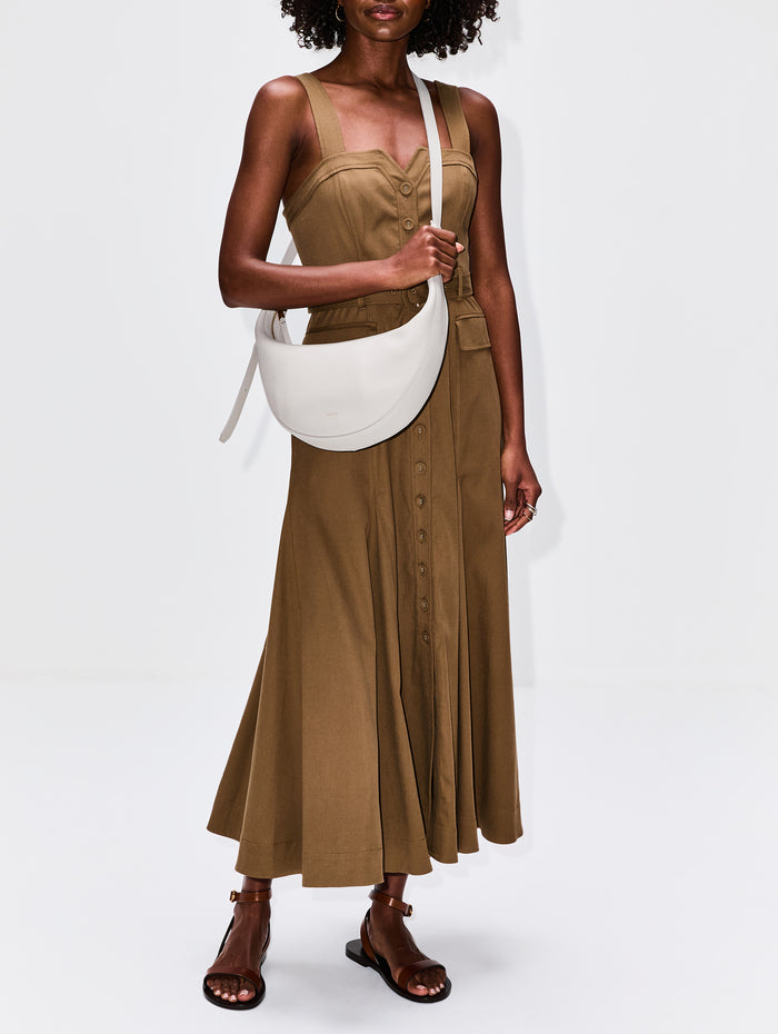 Augustina Small Crossbody Bag,KHAITE,LIGHT GREY,Image 1