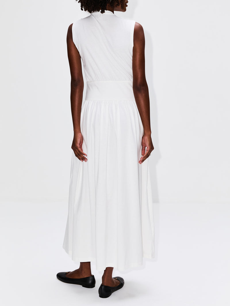 Sleeveless Cotton Tee Dress