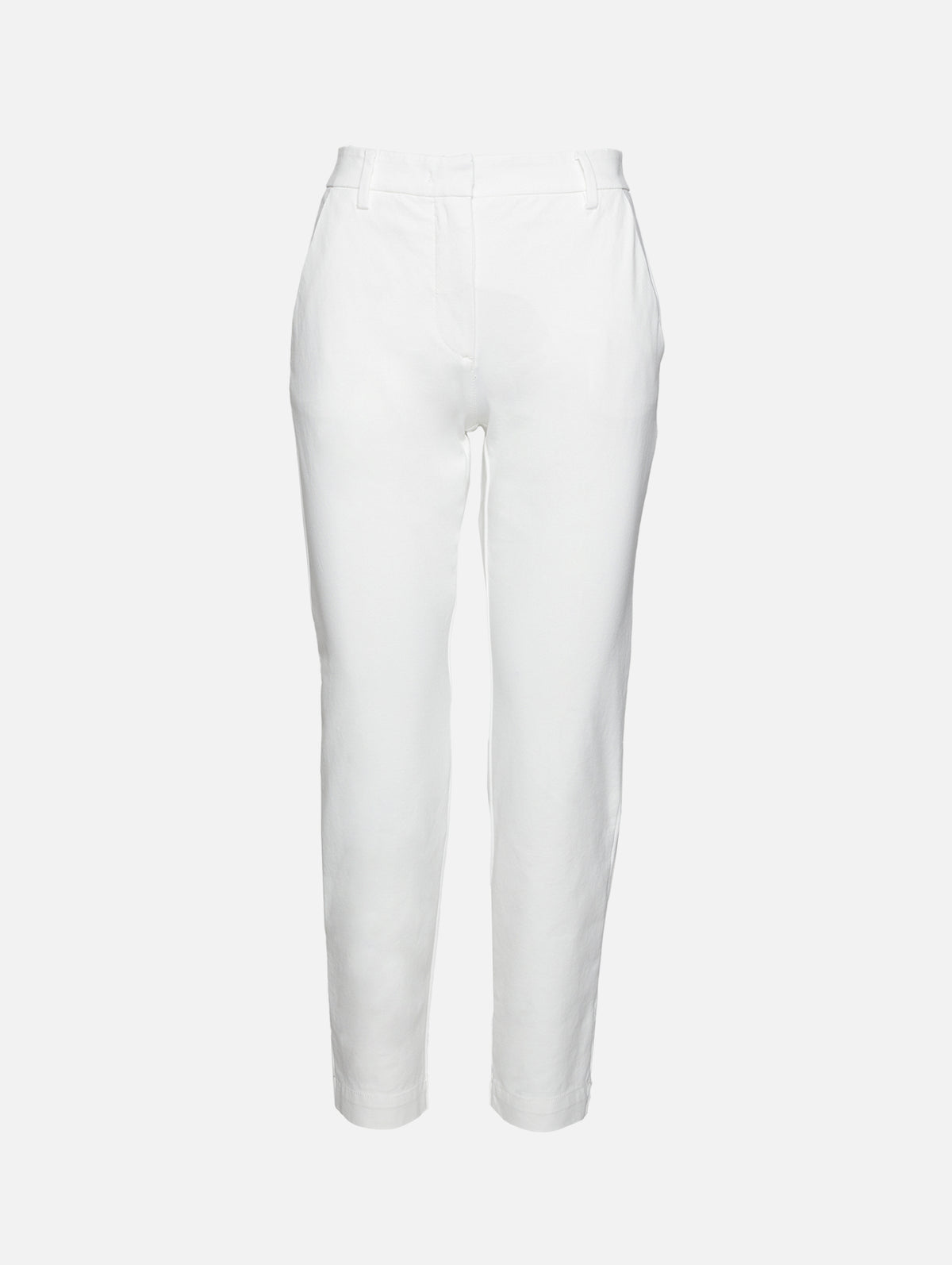 Slim Pant,ELEVENTY,WHITE,Image 1