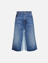 Denim Pant,CHLOÉ,DARK NIGHT BLUE,Image 1