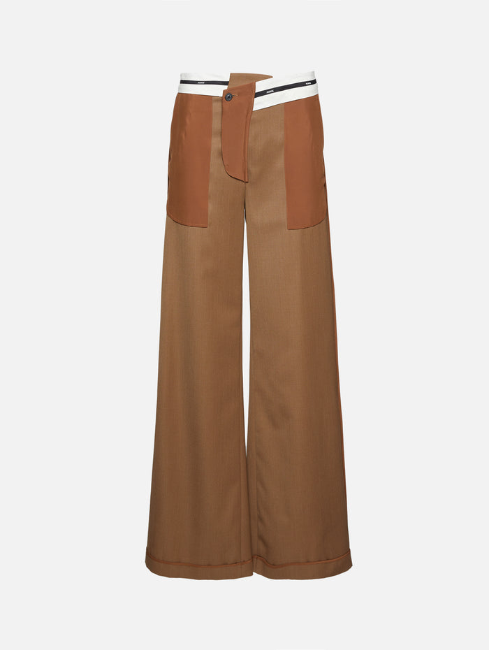 Inside Out Trouser,MONSE,TAN,Image 1