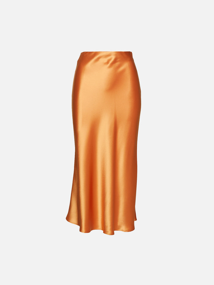 Valletta Skirt,GALVAN,OCHRE,Image 1