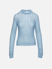 Sweater,LOEWE,LIGHT BLUE,Image 1