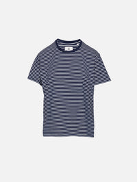 Relaxed Tee,DENIMIST,NAVY WITH NARROW WHITE STRIPE,Image 1