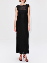 Ruslan Dress,KHAITE,BLACK,Image 2
